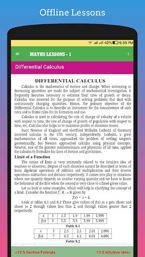 Class 11 Maths скриншот 5