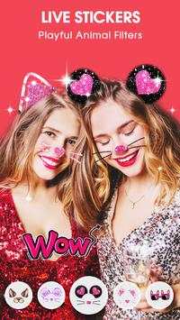 Live Face Sticker – Sweet Filter with Live Camera screenshot 3