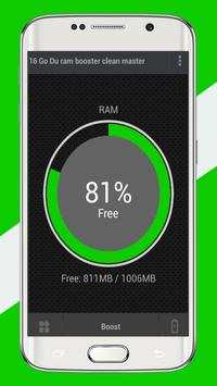 16 GB RAM cleaner master Booster pro 2018 screenshot 1