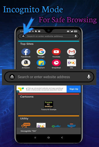 Web Browser Beta Pro-Fastest Browser screenshot 2