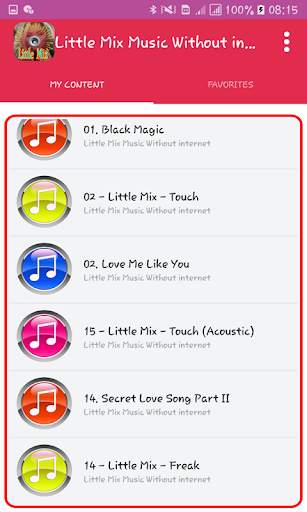 Music LittleM Without internet screenshot 2