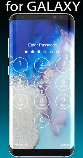 Lock Screen for GALAXY S 20 screenshot 1