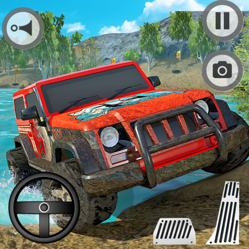 Offroad 4X4 Jeep Hill Climbing - New Car Games иконка