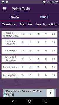 Pro Kabaddi 2017 Live Scores and Schedules App screenshot 6