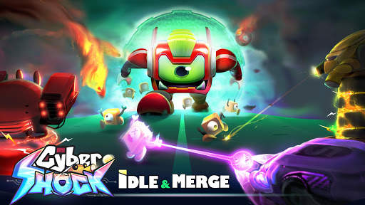 Cybershock : TD Idle & Merge screenshot 2