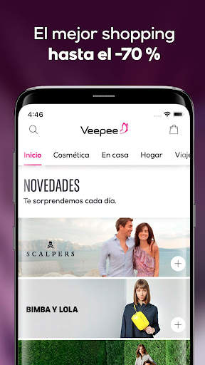 Veepee - Outlet de grandes marcas con descuento screenshot 1