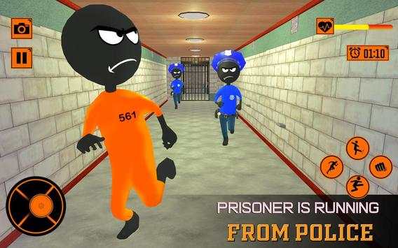 Stickman Grand Prison Escape-Jail Break screenshot 3