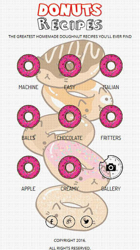 Donut Recipes скриншот 1