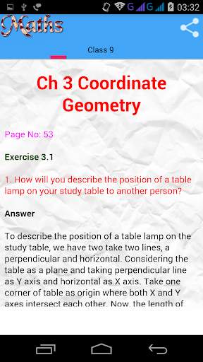 Class 9 Maths Solutions 3 تصوير الشاشة