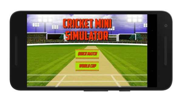 Cricket Mini Simulator स्क्रीनशॉट 7