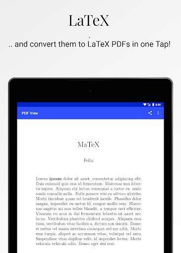MaTeX - Markdown to LaTeX Text Editor 5 تصوير الشاشة