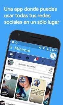 Minimal para Facebook, Instagram, Twitter, y más screenshot 2
