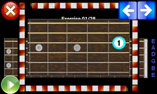 Guitar Exercises 1 تصوير الشاشة
