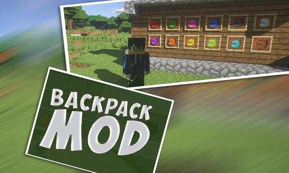 Backpack mod for Minecraft PE screenshot 2
