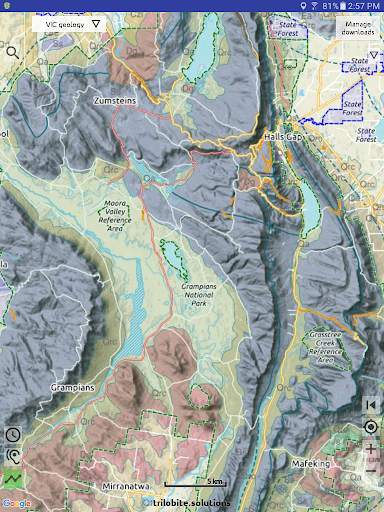 Australian Geology Travel Maps screenshot 4