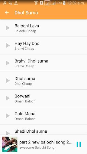 Brahvi & Balochi Songs screenshot 1