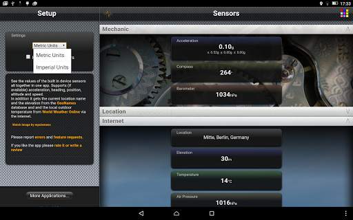 Sensors Free screenshot 6