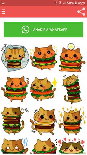 Cat stickers for whatsapp screenshot 8