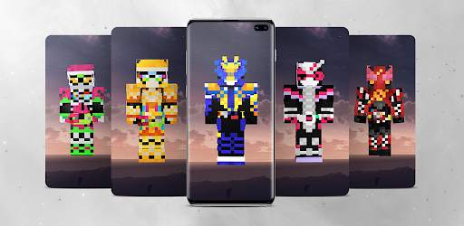 Kamen Rider Minecraft Skin screenshot 1