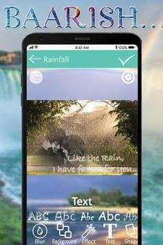 Rain Photo Frame : Rain Photo Editor screenshot 3