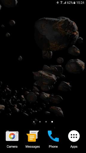 Asteroids Live Wallpaper screenshot 5