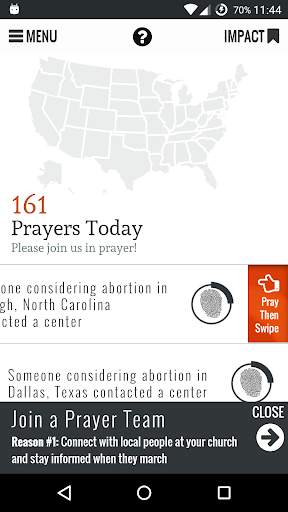 Human Coalition Prayer App screenshot 2