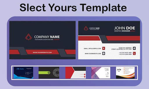 Visiting Card Maker screenshot 4