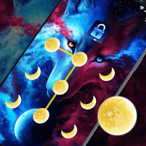 Werewolf Moon - App Lock Master Theme 1.0.3