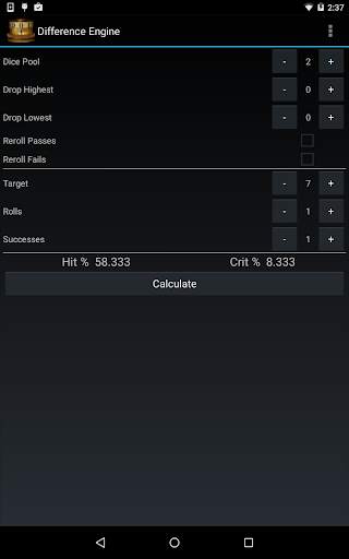 Difference Engine screenshot 2
