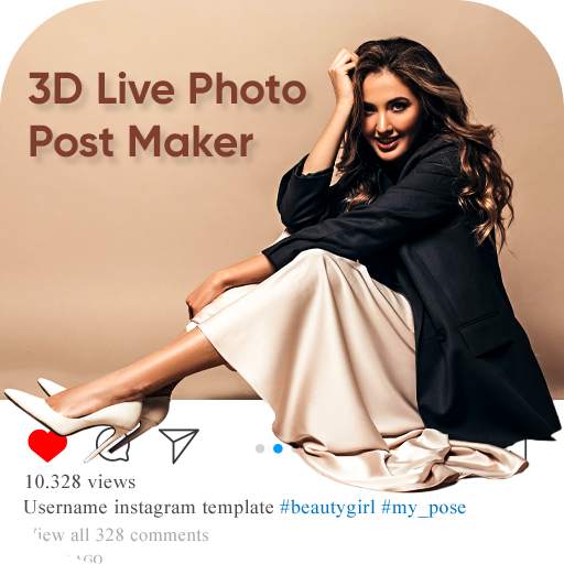 3D Live Photo Post Maker - Social Post 1.1