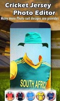 Cricket Jersey Photo Editor screenshot 4