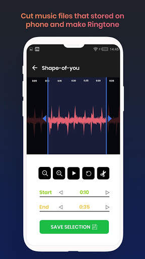 Ringtone Maker - MP3 Cutter 1 تصوير الشاشة