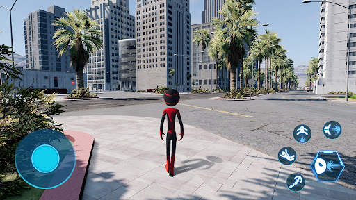Stickman Rope Hero screenshot 4