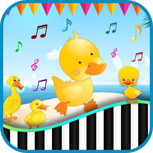Baby Piano Duck Sounds Games - Animal Noises Quack 2.1