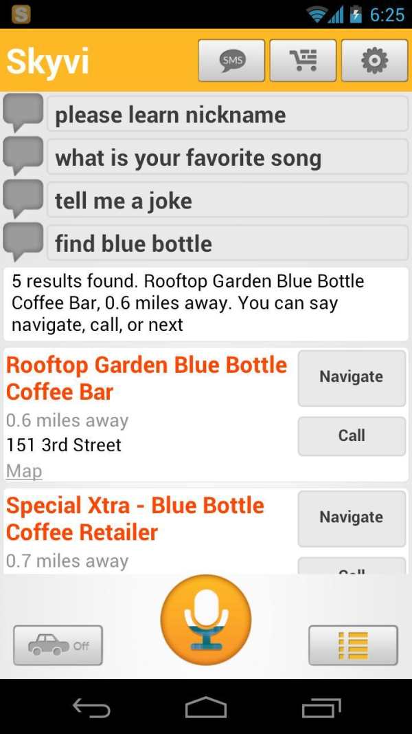 Skyvi (Siri like Assistant) 4 تصوير الشاشة