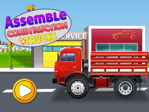 Assemble Construction Trucks: Vehicle Builder Game screenshot 6