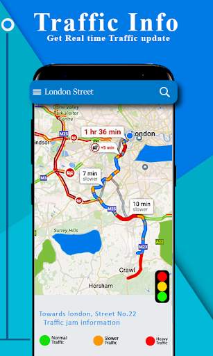 Voice GPS Driving Route : GPS Navigation Maps Free screenshot 2