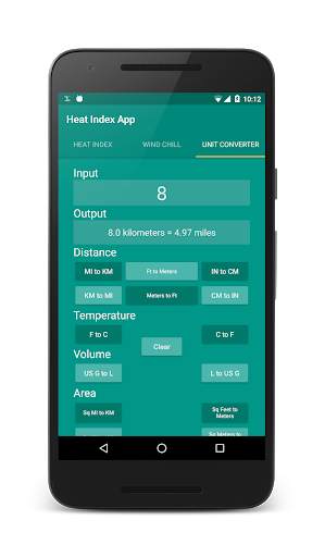 Heat Index App screenshot 6