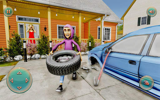 Hello Bad Neighbours Crazy Funny Pranks Games 2021 screenshot 3
