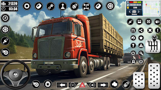 Cargo Truck Driver Truck Games screenshot 2