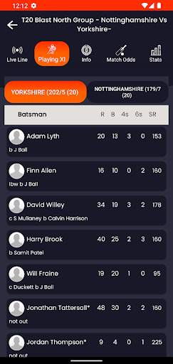 Cricket Fast Line screenshot 7
