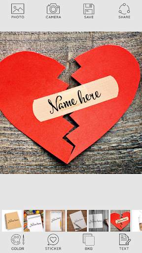 Name on Pics screenshot 4