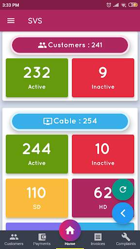 SVS Cable TV Billing / Internet Billing App screenshot 3