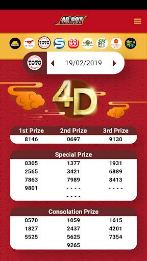 4D POT - 4D Live Result 4DPOT.COM 3D 5D 6D screenshot 1
