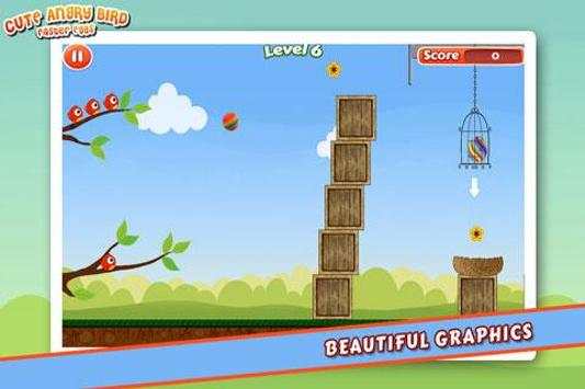 Cute Angry Bird : Eggs screenshot 4