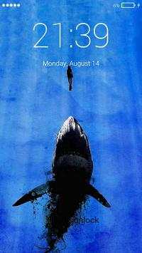 Hungry Shark Lock Screen screenshot 2