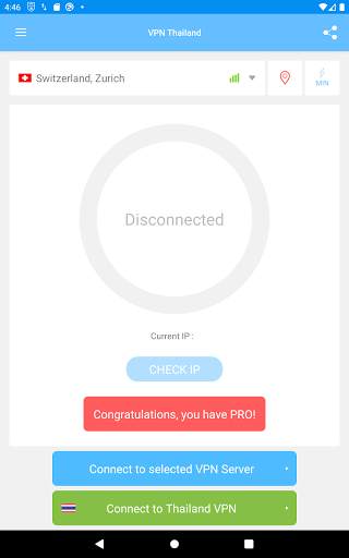 VPN Thailand  - Бесплатный VPN Proxy в Тайланде скриншот 13