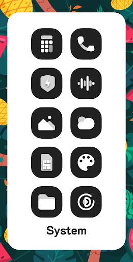 Baccara Adaptive Icon Pack screenshot 5