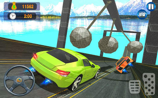 Mega ramp car driving - impossible car flip screenshot 12
