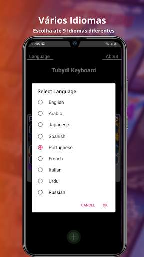 Tubydi Keyboard स्क्रीनशॉट 2